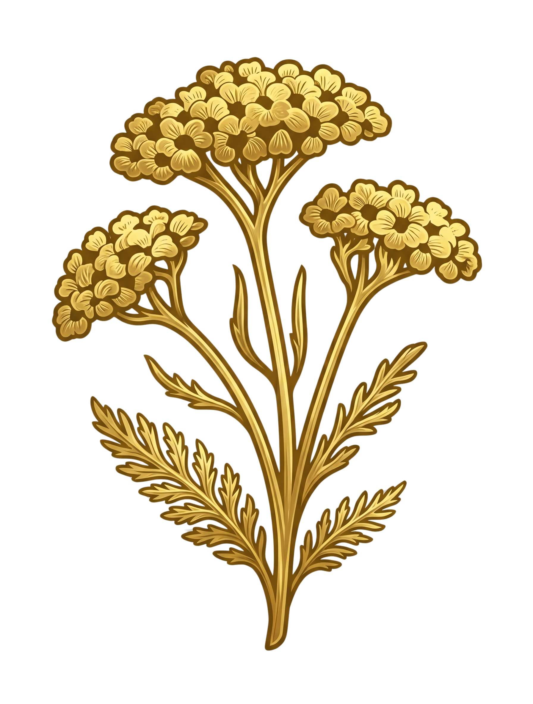 Yarrow Flower Symbolizing Mental Health